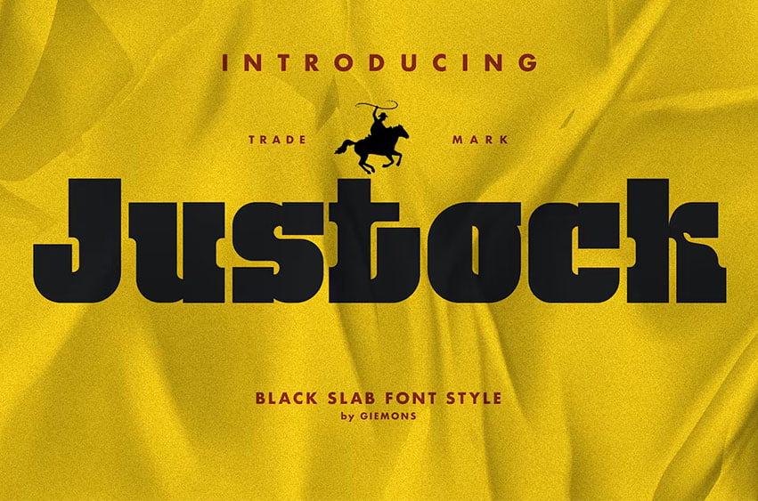 Justock Font