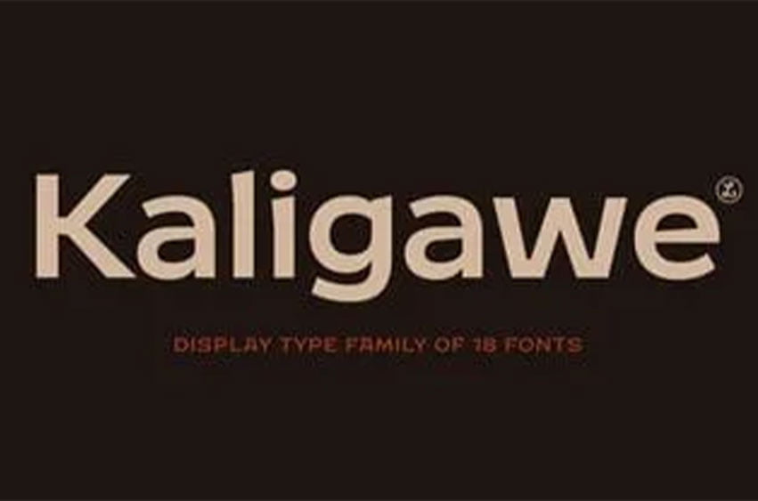 Kaligawe Font