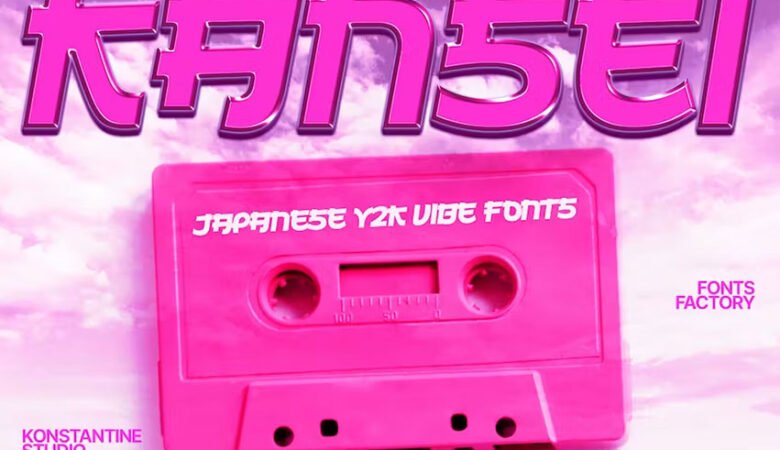 Kansei Japanese Y2K Font