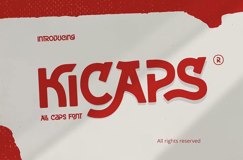 Kicaps Font