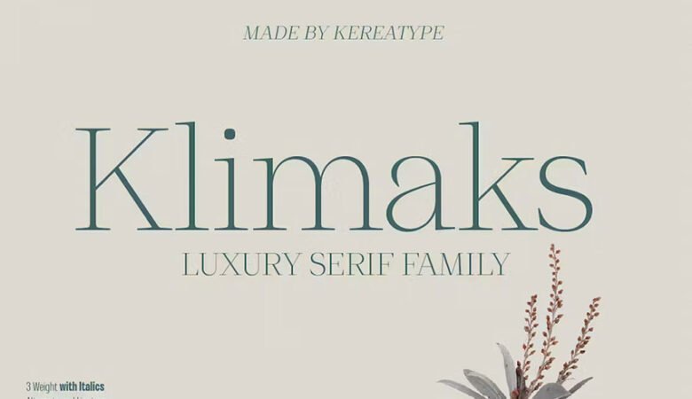 Klimaks Font