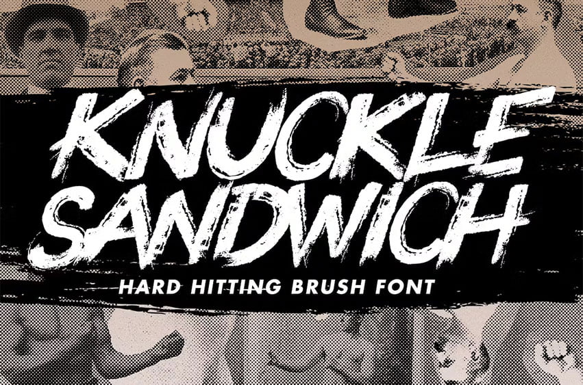 Knuckle Sandwich Font