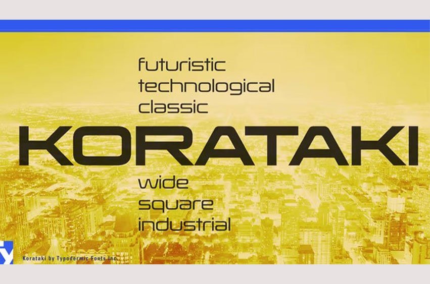 Korataki Font