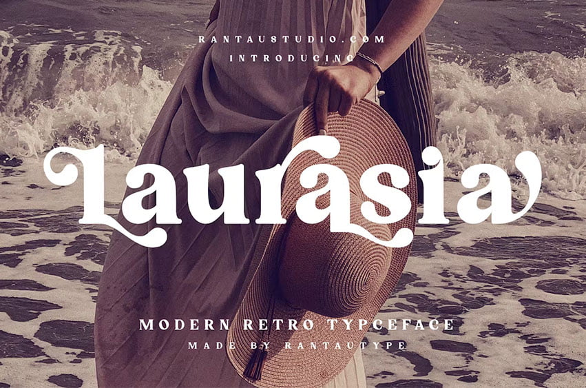 Laurasia Retro Serif Font