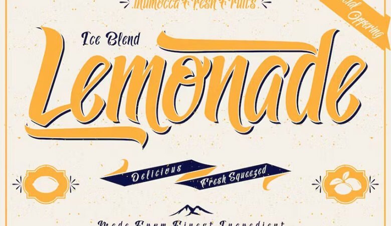 Lemonade Font