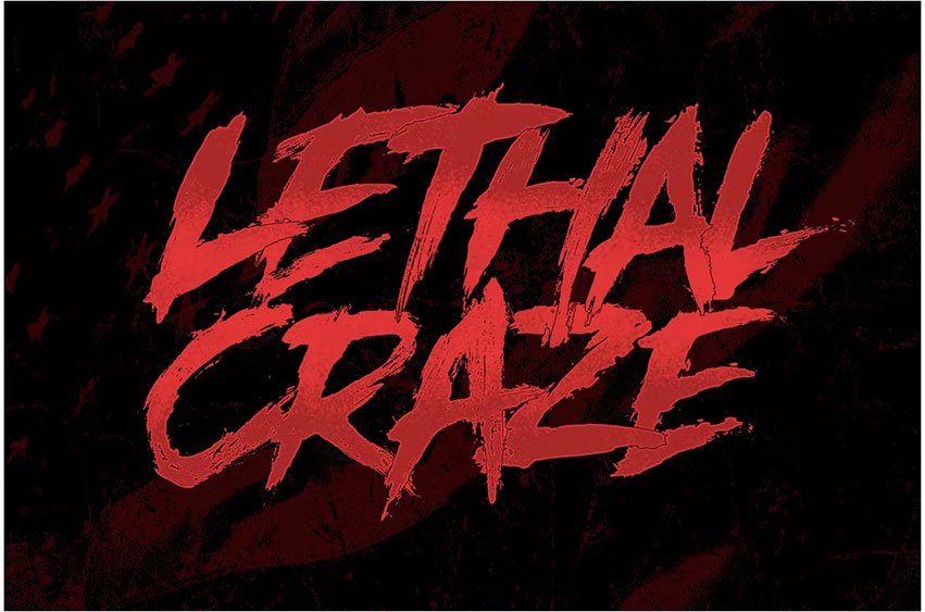 Lethal Craze Font