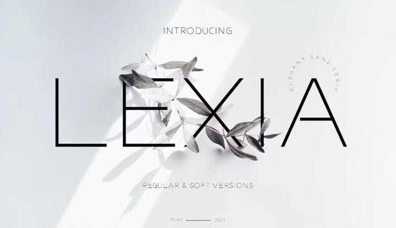 Lexia Business Advertisement Font