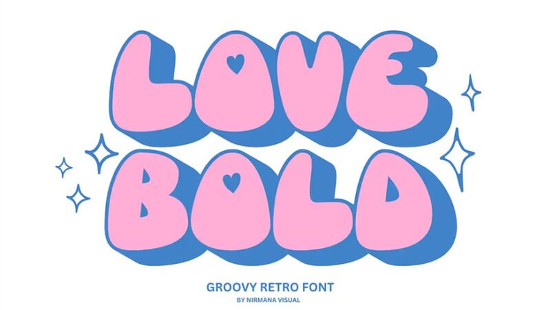 Love Bold Font
