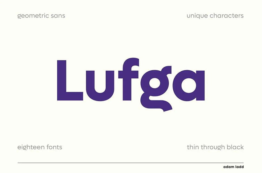 Lufga Font Family