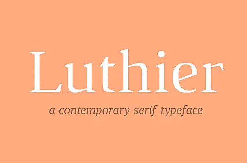 Luthier Font