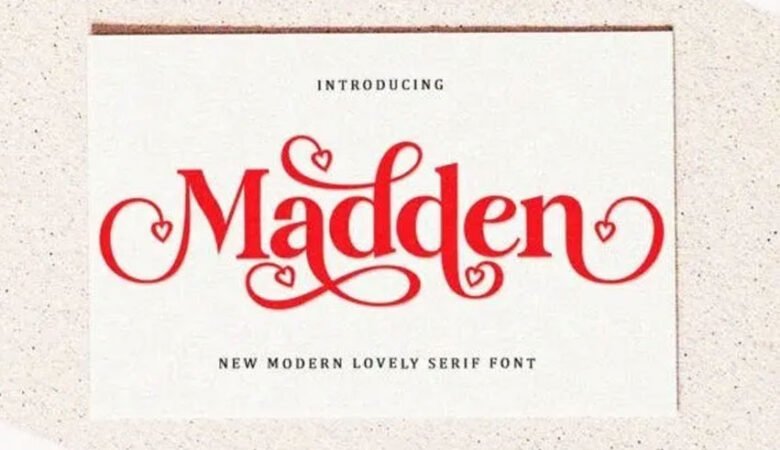 Madden Font
