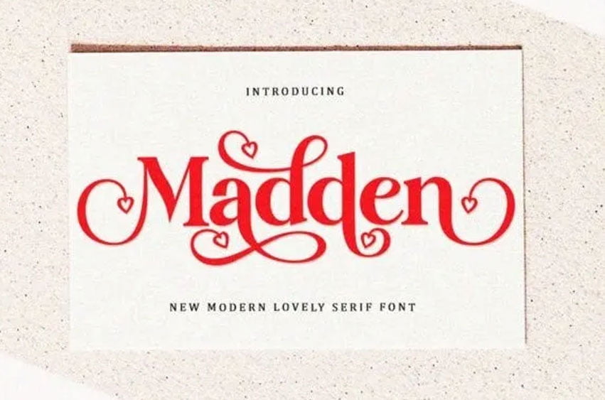 Madden Font