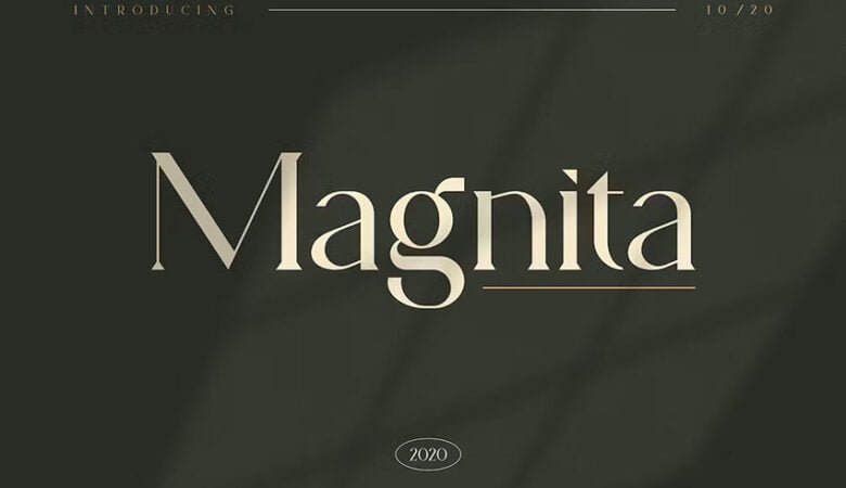 Magnita Serif 2020 Font