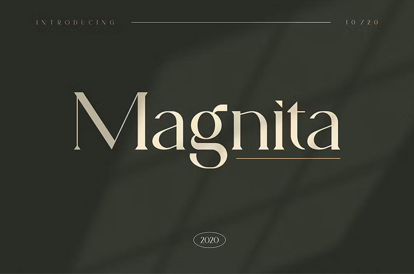 Magnita Serif 2020 Font