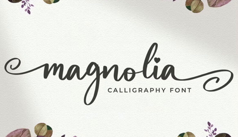 Magnolia Calligraphy Font