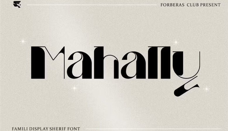 Mahally Font