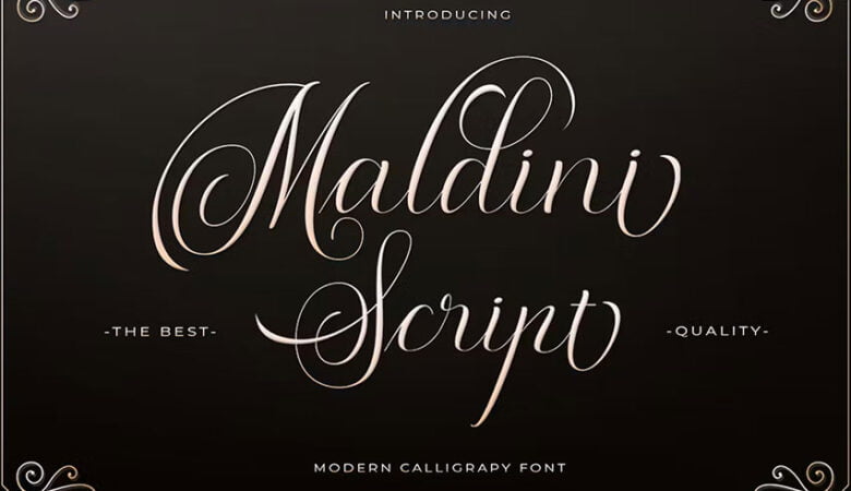 Maldini Script Font