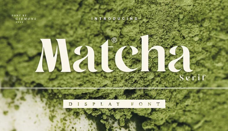Matcha Serif Font
