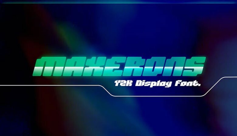Maxerons Y2K Font