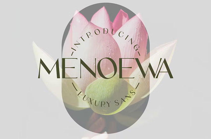 Menoewa Luxury Sans Font