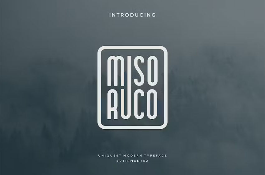 Misoruco Font