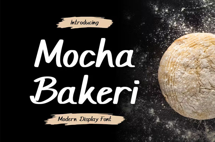 Mocha Bakeri Font