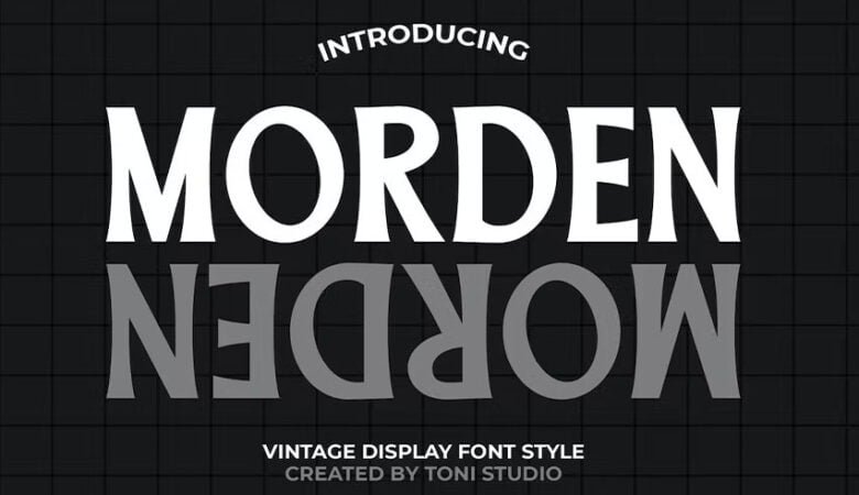 Morden Font