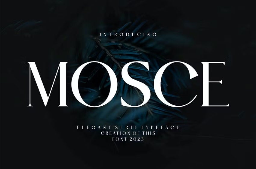 Mosce Font