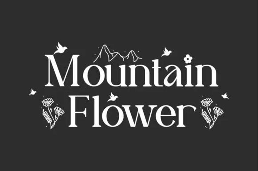 Mountain Flower Font