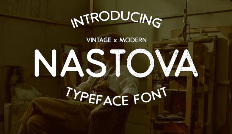 Nastova Typeface Font