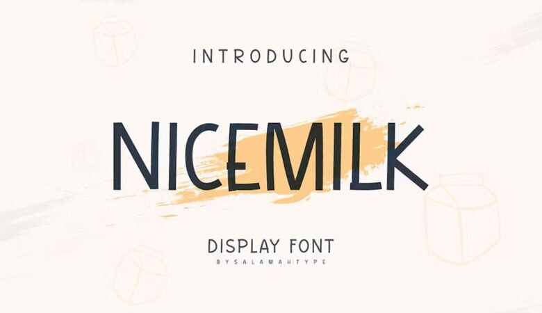 Nicemilk Font