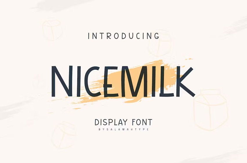 Nicemilk Font
