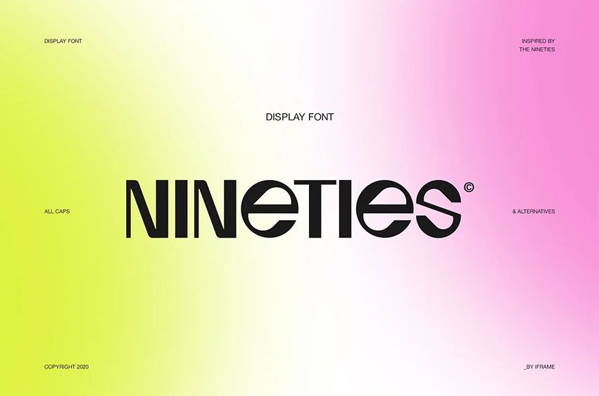 Nineties Font