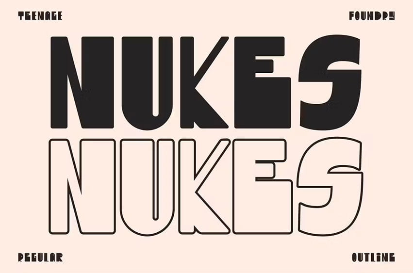 Nukes Font