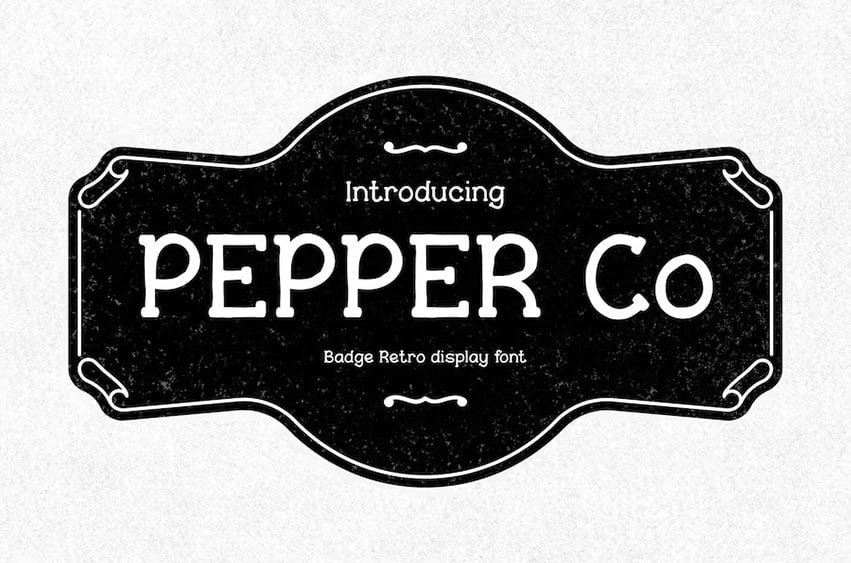 Pepper Co Font
