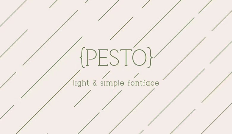 Pesto Font