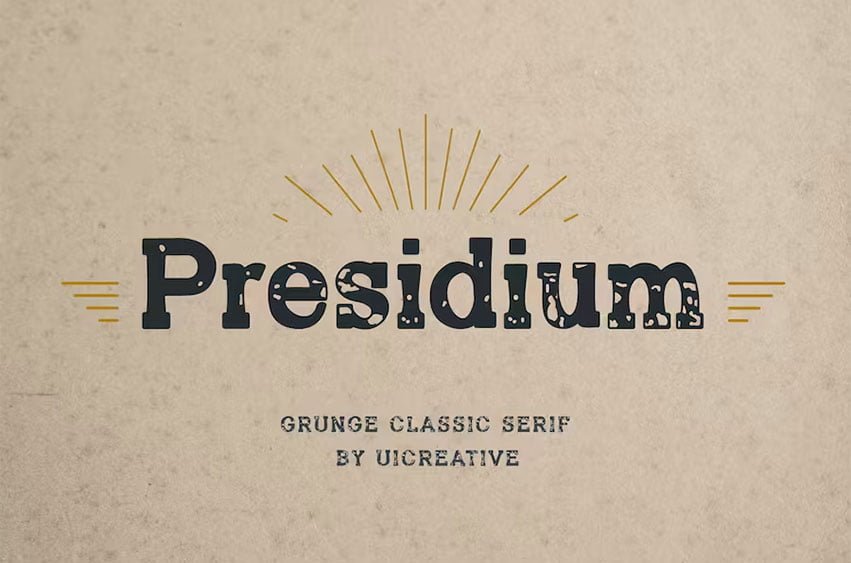 Presidium Font