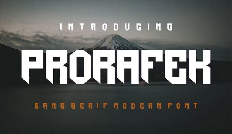 Prorafek Font