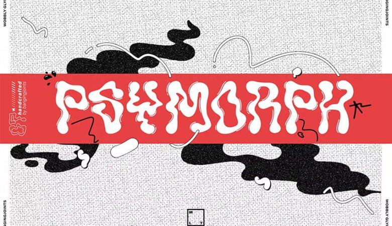 Psymorph Trippy Display Font