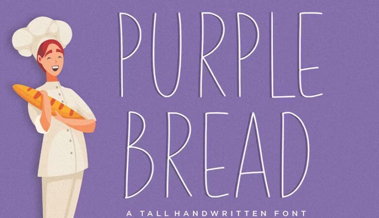 Purple Bread Font