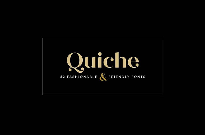 Quiche Font Family