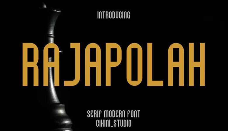 Rajapolah Font