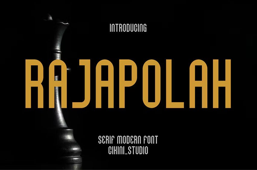 Rajapolah Font