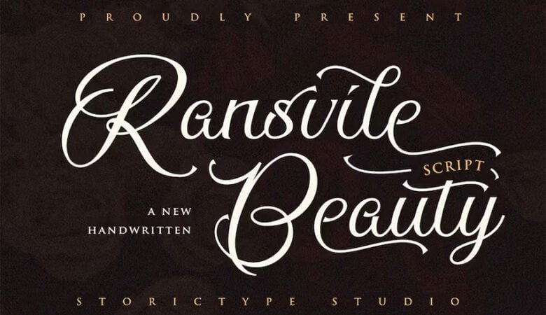 Ransvile Beauty Font