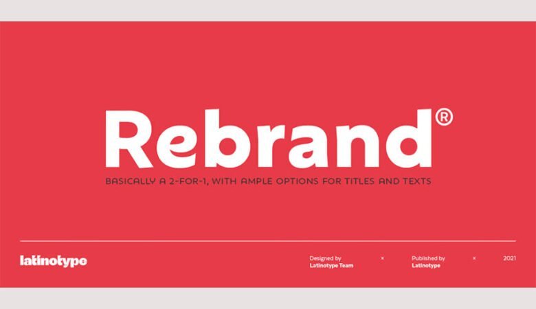 Rebrand Font
