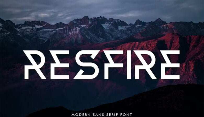 Resfire Font