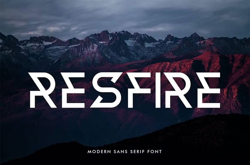 Resfire Font
