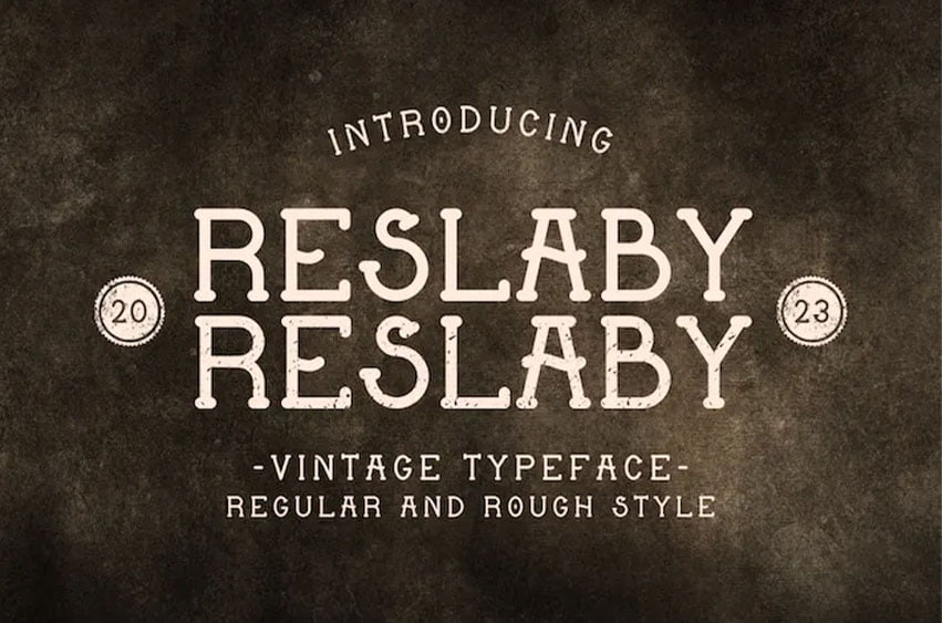 Reslaby Font