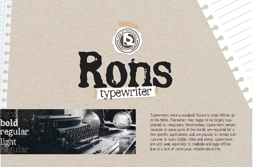 Rons Font