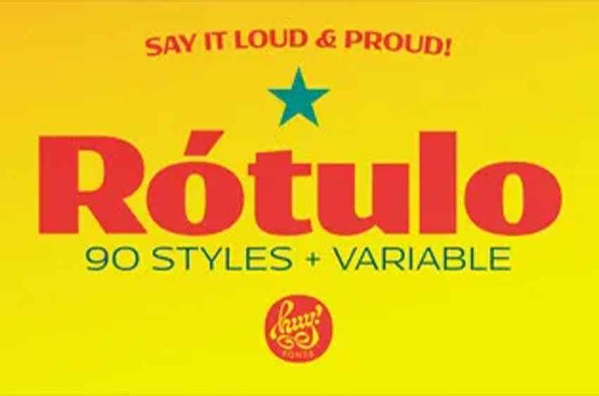 Rotulo Font Family